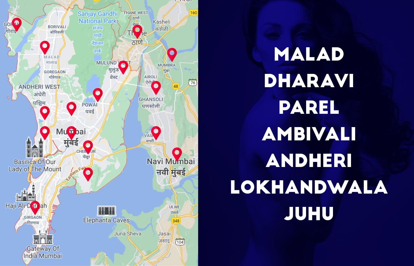 Mumbai locations where we serve